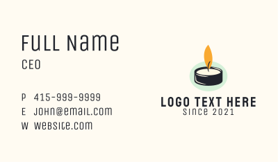 Scented Candle Spa  Business Card Image Preview
