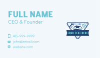 Power Washing Cleaning Business Card Design