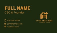 Handyman House Hammer Business Card Image Preview