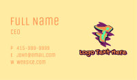 Graffiti Art Number 7 Business Card Image Preview