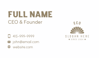 Classic Retro Wordmark Business Card Image Preview