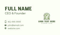 Tree Eco Park Business Card Design