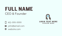Home Furnishing Door Business Card Preview