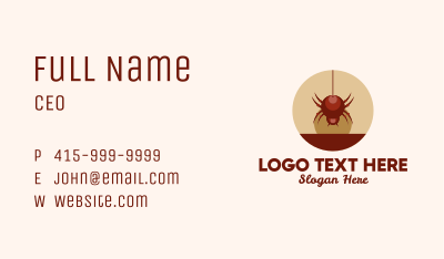 Red Spider  Business Card Image Preview
