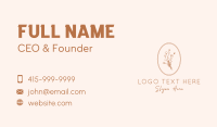 Natural Autumn Flower Business Card Image Preview