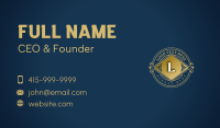 Luxury Hotel Concierge Business Card Image Preview