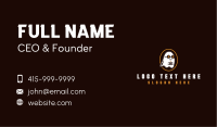 Ghost Coffee Restaurant Business Card Image Preview