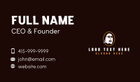 Ghost Coffee Restaurant Business Card Preview