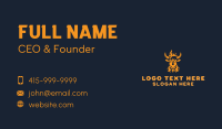 Beef Barbecue Flame Business Card Image Preview