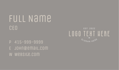 Elegant Classic Jewelry Business Card Image Preview