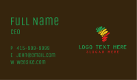 African Map Paint  Business Card Image Preview