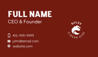 White Bull Meat Shop  Business Card Image Preview