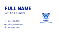 Pressure Washer Clean Sprayer Business Card Image Preview