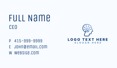 Head Artificial Intelligence Business Card Image Preview