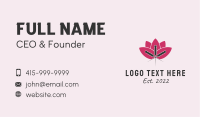 Lotus Flower Acupuncture  Business Card Image Preview