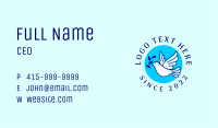 Flying Spiritual Bird  Business Card Image Preview