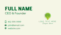 Garden Shovel Tree  Business Card Image Preview