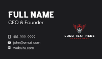 Helmet Skull Rider Business Card Preview