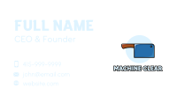 Butcher Cleaver Knife Business Card Image Preview