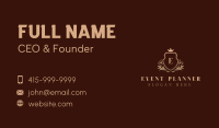 Royalty Shield Boutique Business Card Image Preview