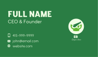 Green Natural Medication Business Card Image Preview