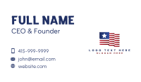 Patriot American Flag Business Card Image Preview