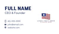 Patriot American Flag Business Card Preview