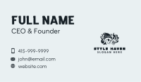 Flaming Skull Pub Business Card Image Preview