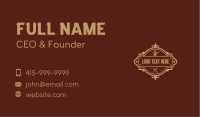 Cafeteria Catering Restaurant Business Card Image Preview