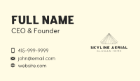 Pyramid Architect Advisory Business Card Image Preview