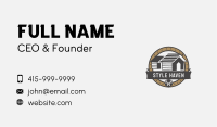 Cabin Roofing Remodeling Business Card Image Preview