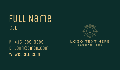 Generic Eco Brand Business Card Image Preview