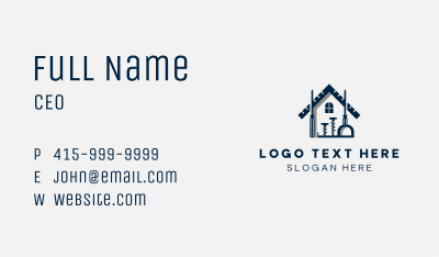 Housing Tools Construction Business Card Image Preview