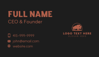 Bison Ranch Meat Shop  Business Card Preview