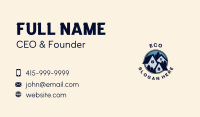 Forest House Roof Business Card Image Preview