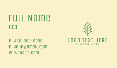 Green Tower Shop Business Card Image Preview