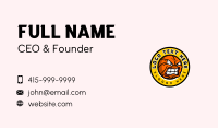 Basketball League Game Business Card Preview