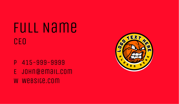 Basketball League Game Business Card Design Image Preview