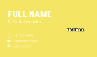 Generic Retro Business  Business Card Image Preview