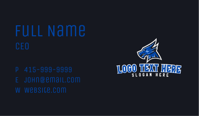 Angry Dragon Esports  Business Card Image Preview