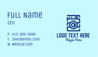 Laundry Washing Machine  Business Card Image Preview