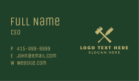 Hipster Hammer & Screwdriver Business Card Image Preview