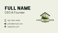 Lawn Mower Home Maintenance Business Card Image Preview