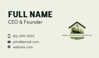 Lawn Mower Home Maintenance Business Card Image Preview