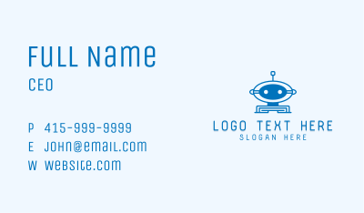 Technology Robot Toy Business Card Image Preview