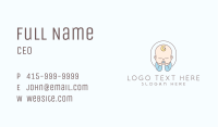 Cute Infant Baby Business Card Image Preview