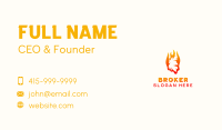 Flame Chicken Grill Business Card Image Preview