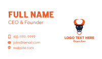 Bull Heart Business Card Design