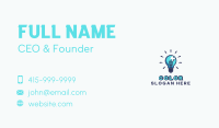 Puzzle Light Bulb Business Card Image Preview