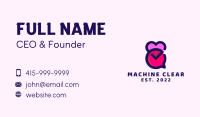 Dating Chat Application Business Card Image Preview